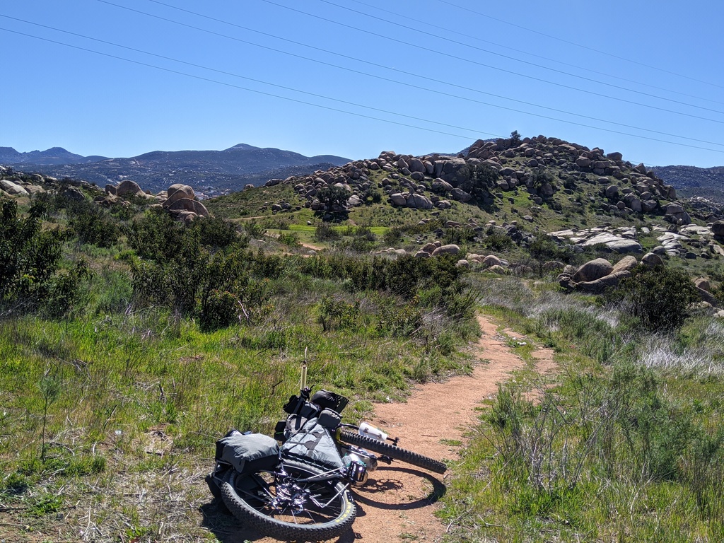 nice trails leaving tecate