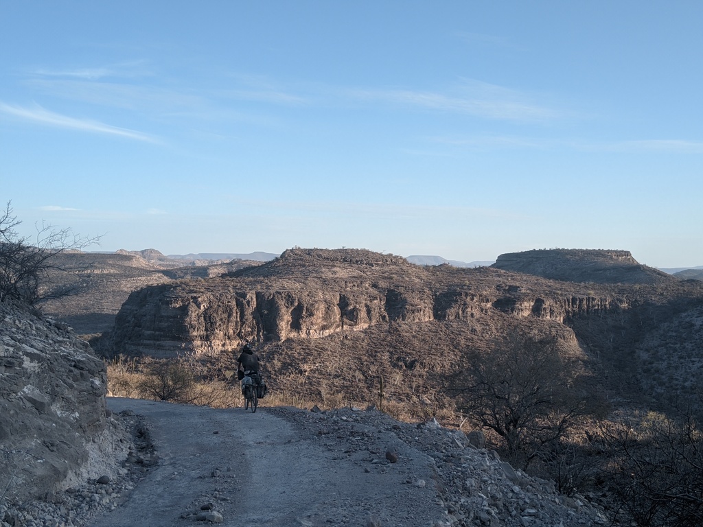 Huge canyons in the Sierra de Gigante. Similar geology to the Barrancas del Cobre several hundred km east?